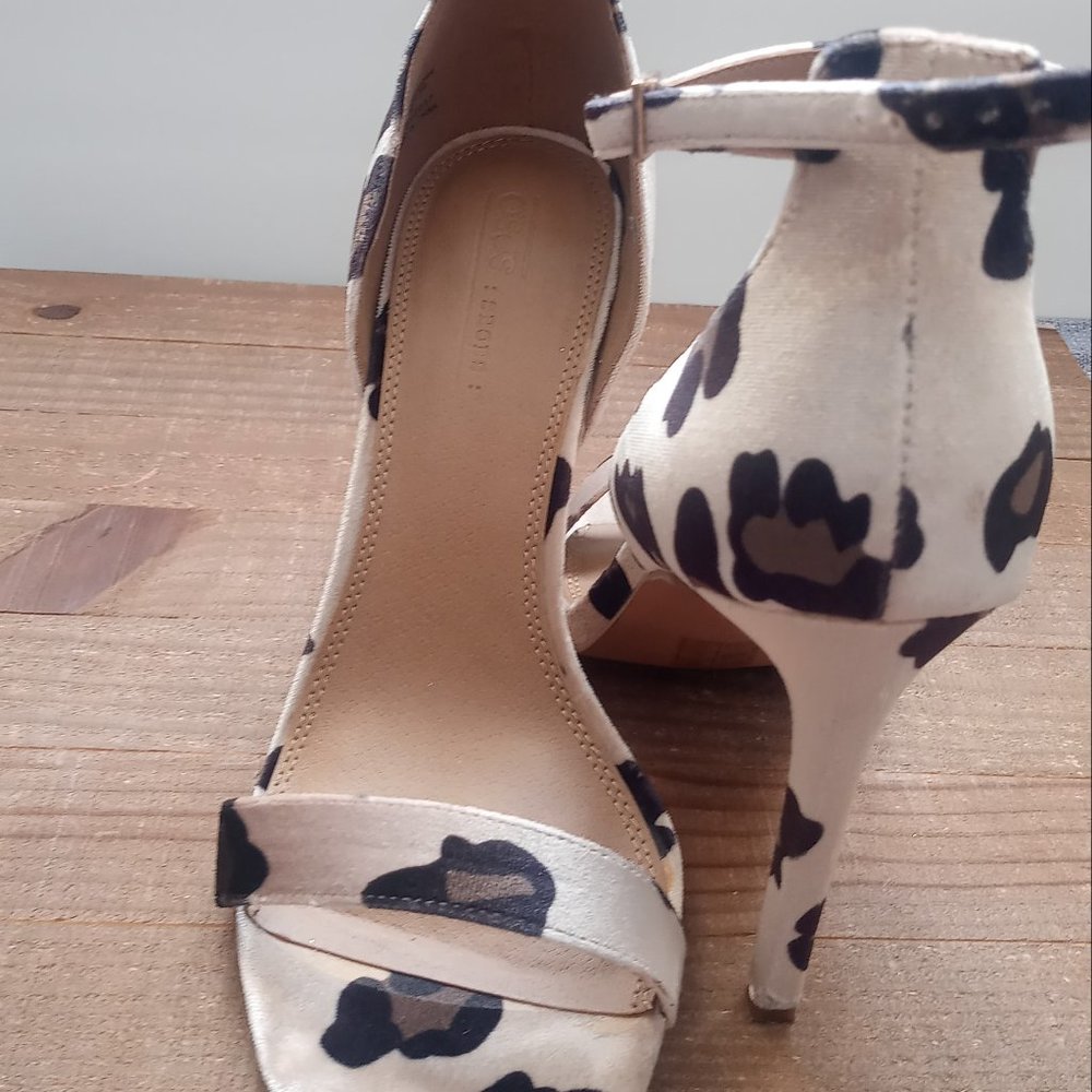 Asos Suede Peep Toe Sandals